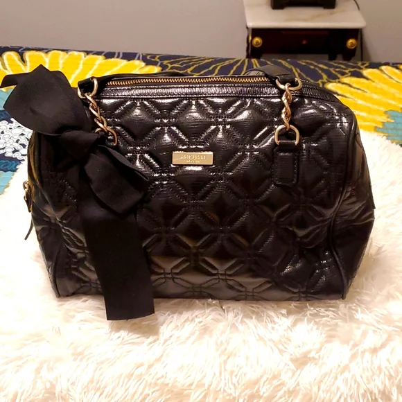 Kate Spade black quilted handbag - Picture 1 of 7